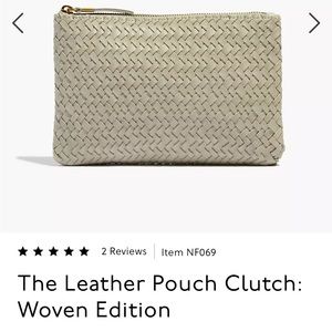 NWT Leather Pouch
